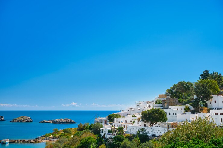 Beach in Athens Greece