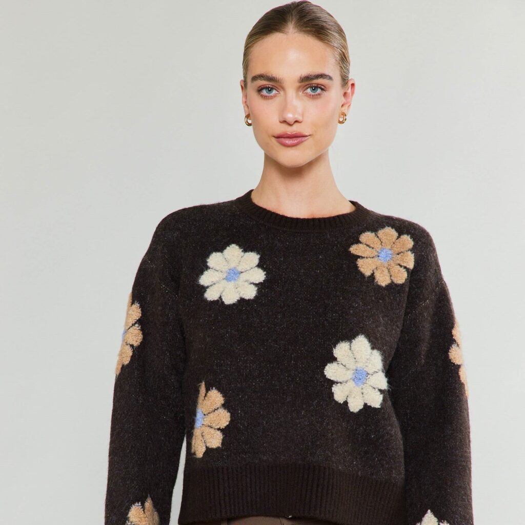 Embroidered Sweater