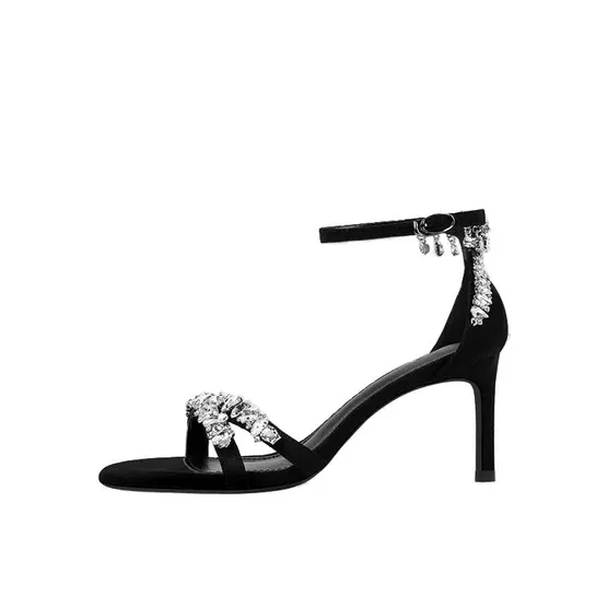 Women Black Sandals