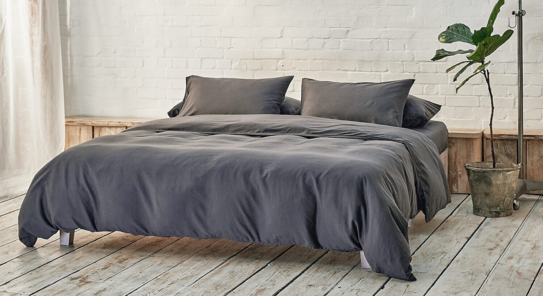 Grey Bedding